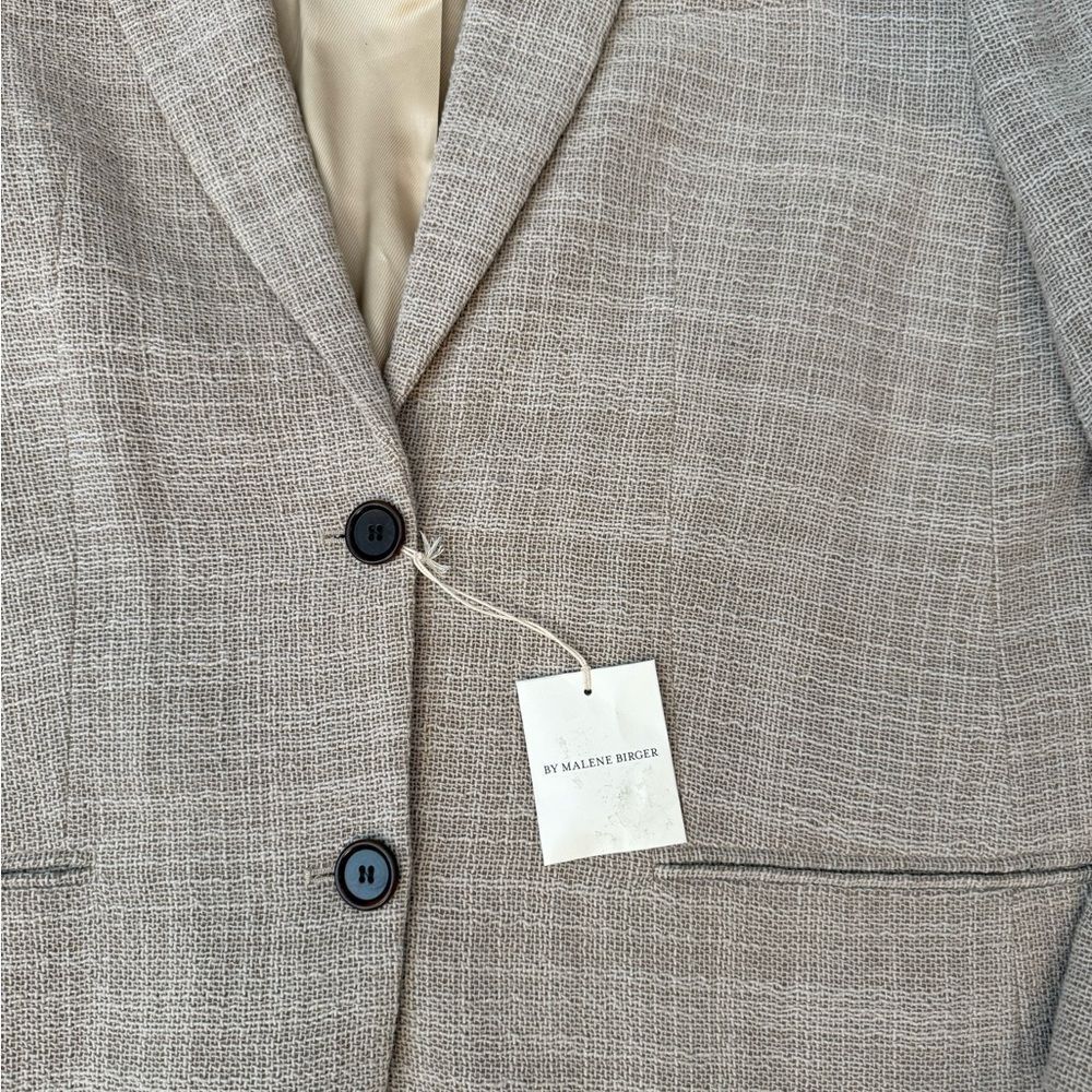 By Malene Birger Rosettan Beige Blazer - Picture 5 of 11